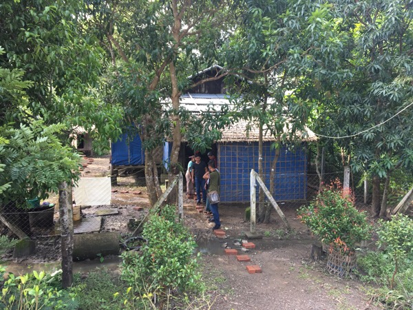 ミャンマー技能実習生の家庭訪問