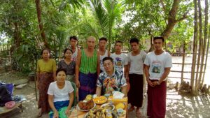 ミャンマーヤンゴンの技能実習生の実家家庭訪問