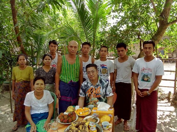 ヤンゴン中心から車で3時間ほどの技能実習生家庭訪問