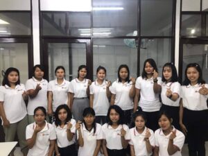 ミャンマー人介護技能実習生
